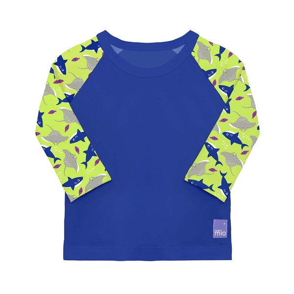 Bambino Mio,T-shirt anti-UV bébé, T-shirt Manche Longue, Protection Solaire UPF40+ - Néon - 2+ ans/12-15 kg