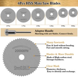 LAMPTOP 47 Pcs Woodworking Tools and Accessories, Including Countersink Drill Bit Set, Wood Plug Cutter, Step Drill Bit, Saw Blades, Drill Stop Bit Set, Long Twist Drill Bit, L-Wrench, Center Punch