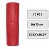 SKIR'CO (Pack of 10) Bin Liners 60 Litres Red Bin