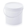 Auer Bucket 5.6 L x 5 L Plastic Bucket Food