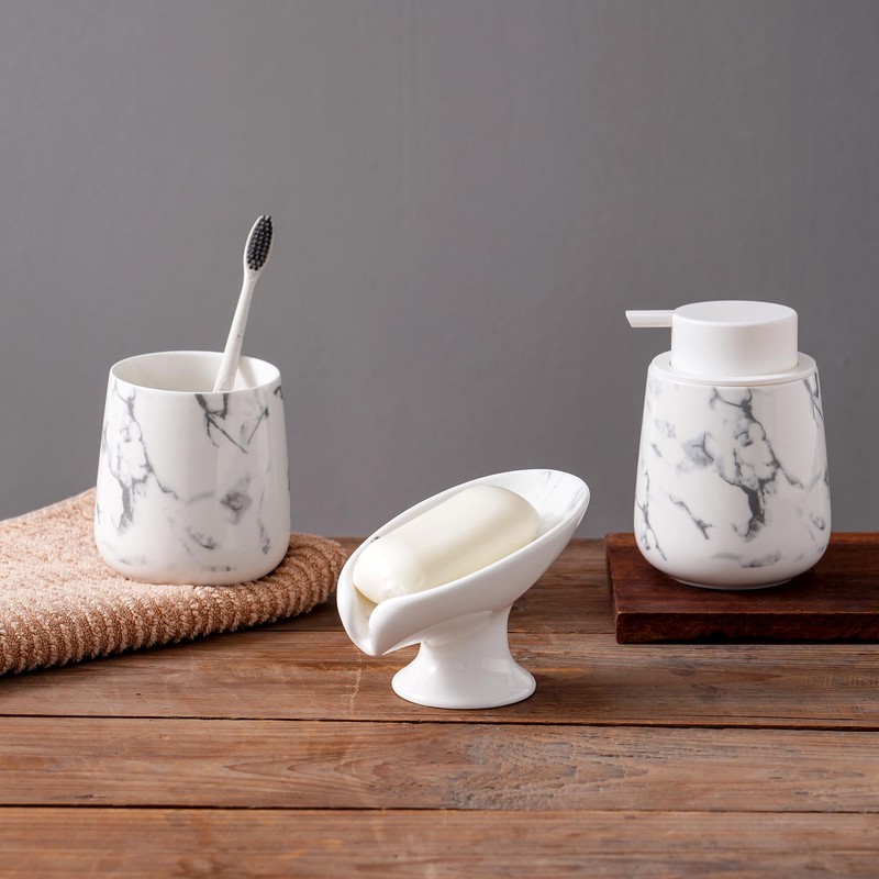 Soap Dispenser Foam Pottery Refill (Marble)