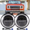 QULOOX For International Harvester Scout II 1973-1980 Pair 7" Inch