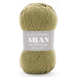 Hayfield Bonus Aran Tweed, Sagewood (695), 400g by Sirdar