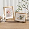 RICHFOCUS 6x8 Picture Frame, Natural Solid Oak Wood Picture Frame