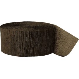 Unique Industries Brown Crepe Streamer 81ft