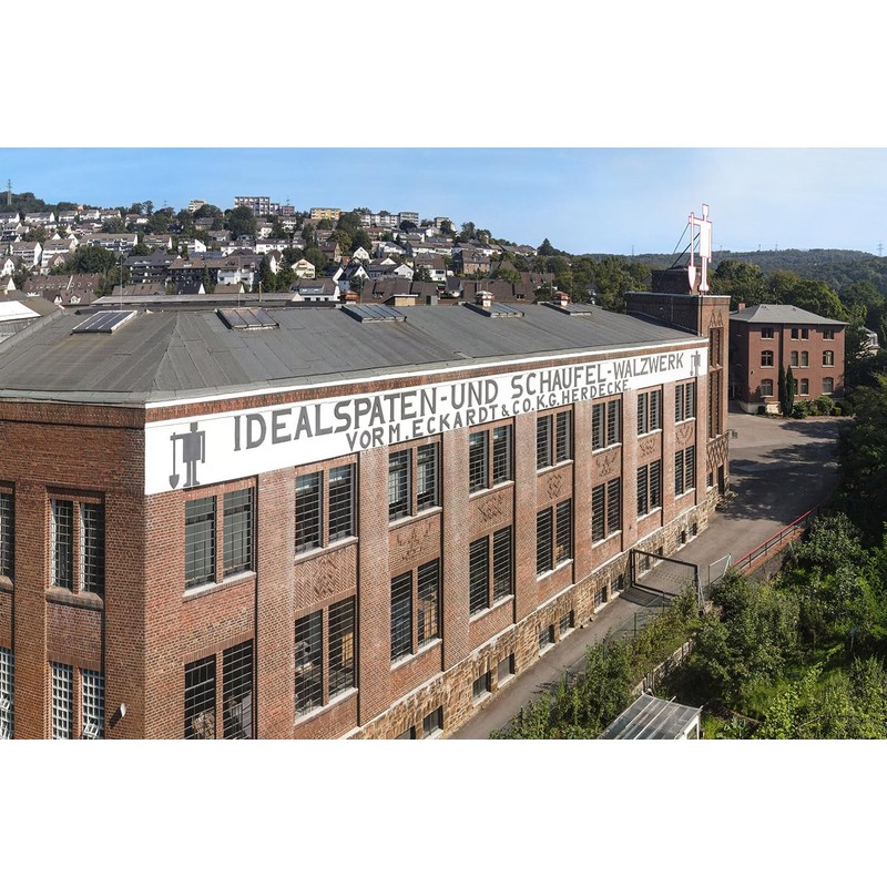 Idealspaten Ruhr-Brillant Cable Trench Shovel, Red, 30 x 11 cm