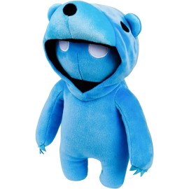 PMI Gang Beasts Plush Buddies - Blue Bear - 10 Inch Stretchy Plush