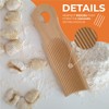 Unique Curved Gnocchi Board Paddle, Unique Curved Design for Handmaking