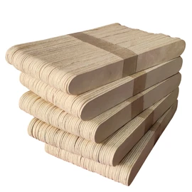 Netuno 300 Wooden Craft Sticks 15 cm 5.9 inches Wood Popsicle Sticks Lolly Sticks Lollipop Wooden Sticks ice Cream Wood Sticks for Decoration Crafting DIY Home School Crafts Handwork Lollypop Sticks
