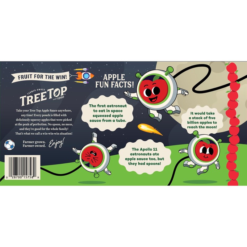 Tree Top Applesauce Pouches (3.2 Ounce (Pack of 20), Apple)