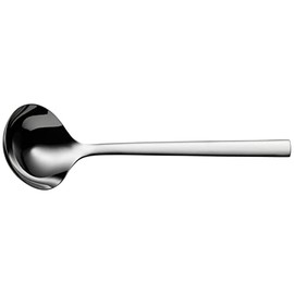 WMF Nuova - Mestolo da zuppa, 29 cm, mestolo, Piccola Testa da 80 ml, Acciaio Inox Cromargan Lucido, Lavabile in lavastoviglie
