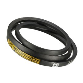Kozelo A-62 Drive V-Belt - [62 Inch Inner Circumference] A-section Rubber Drive Belt Wrapped for Transmission Use