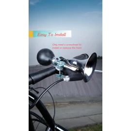 Honwor Bike Bugle Horn Retro Metal Squeeze Clown Horn Kids Bike Horn by Classic Vintage Metal Twist Loudspeaker Siren Hooter Snail Air Horn for Kids Adults Bicycles Golf Cart