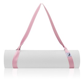 Slim Panda Yoga Mat Straps for Carrying,Adjustable Yoga Mat Carrier, Yoga Mat Sling(Yoga Mat Not Included)（Light Pink）