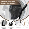 Dryer Vent Cleaner Kit 16.5 inch Brush & 3 Wool