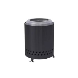 Backyard Creations 7" Matte Black Tabletop Smokeless Fire Pit Portable Camping Wood Pellet Burning