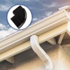 Generic Downspout Gutter Elbow: 90° Roofing Gutter Elbow Aluminum Downspout
