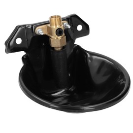 Goat Waterer, Automatic Sheep Water Bowl, Stainless Steel Livestock Water Feeder with Copper Valve, Automated Drinking Farm Animal Drinking Equipment for Livestock