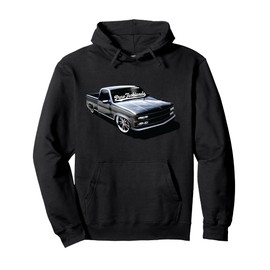 Puro Trokiando 1990s OBS Slammed Static truck on wheels Pullover Hoodie