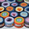 Multicolor Cotton Yarn Rainbow Crochet Yarn Spring Summer Yarn Color