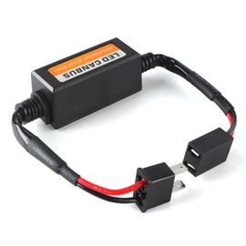 H7 LED Headlight Decoder CAN-BUS EMC Warning Canceller Capacitor Anti-flicker Resistor harness