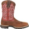 Durango womens Lady Rebel Work Western Boot, Briar Brown and