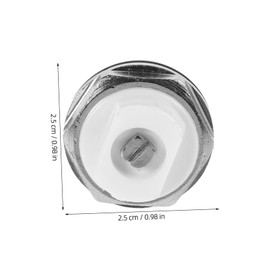 Operitacx Heat Sink Radiator Automatic Air Vent Valve Air Conditioner Valve Exhaust Valve Automatic Air Bleed Vent Automatic Bleed Valve Prevention Bleed Valve Silver Copper