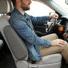 JDDRY Car Front Seat Armrest Covers Vinyl Leather,Car Armrest Protectors,Auto