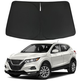 ULROLIT Windshield Sun Shade for Nissan Rogue 3rd Gen 2021 2022 2023 2024 (Not for Rogue Sport), Foldable Window Sunshade Sun Visor Protector, Front Windshield Sunshade Sun Shield Blocks UV Rays Heat
