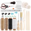 Axmru 41 Pcs Book Binding Kits Bookbinding Tools Book Binding