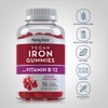 Piping Rock Iron Gummies Supplement | 70 Count | for