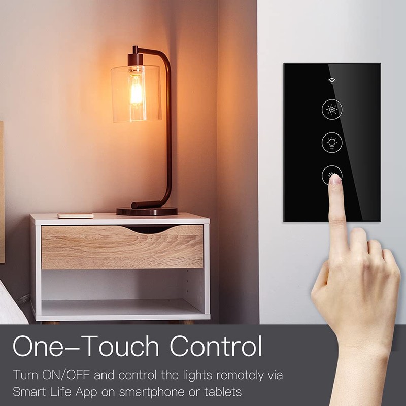 MOES WiFi RF Smart Light Dimmer Switch, Smart Life/Tuya APP