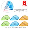 XUXU 6 Pack Double Sided Tape Roller, Scrapbooking Tape, Permanent
