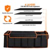 EAROND Large Trunk Organizer with Cooler, 3 Compartments SUV Cargo