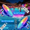 XMPTYN LED Pool Light Bulb for Inground Pool, RGBW Swimming