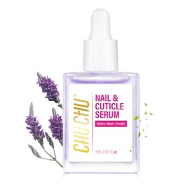 CHUCHU Nail Growth and Strengthening Serum: Lavender Scent Natural Plant Repair Serum - Nail Cuticle Care for Women Men Home Salon Gift