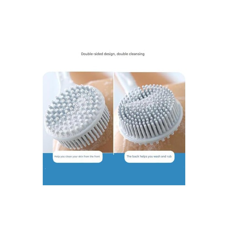 Set de 4 Cepillos de Baño de Silicona, Cepillo Corporal