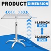 CUBELLIN 360° Rotating Paint Rack Stainless Steel Spray Paint Stand
