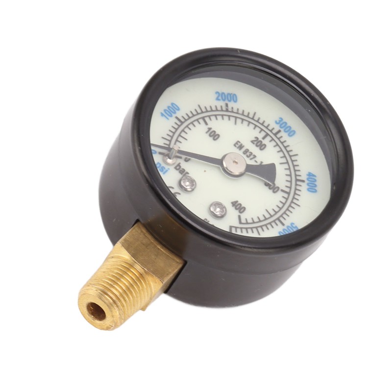 6000psi Dual Scale Pressure Gauge 1/8 Npt Connection Pressure Gauge