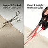 2026 Upgraded Laser Guided Scissors for Fabric Cutting, Cuts Straight