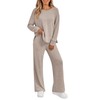 LILLUSORY 2 Piece Lounge Sets Matching Fall Outfits Pajamas Casual