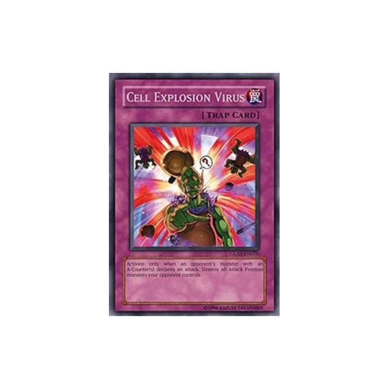 yugioh - Cell Explosion Virus GLAS-EN076 1st Edition Rare -