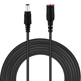 NTQinParts Replacement 6FT/10FT DC Power Extension Cable Cord for Echo Show 10 (3rd Gen), Echo Show 15 HD Smart Display (6 Feet)