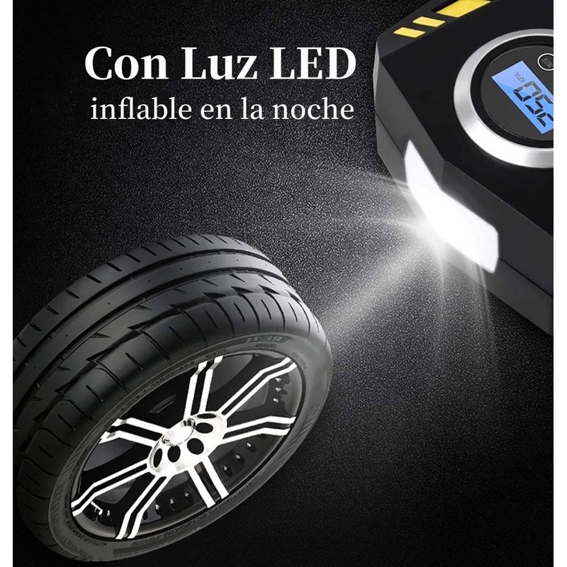 Compresor de Aire Portatil,150psi Compresor de Llantas