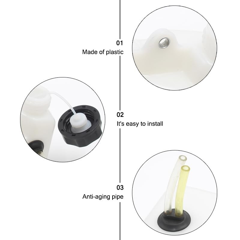 YD-1 0.5L Gas Fuel Tank For Various Strimmers, Hedge Trimmers