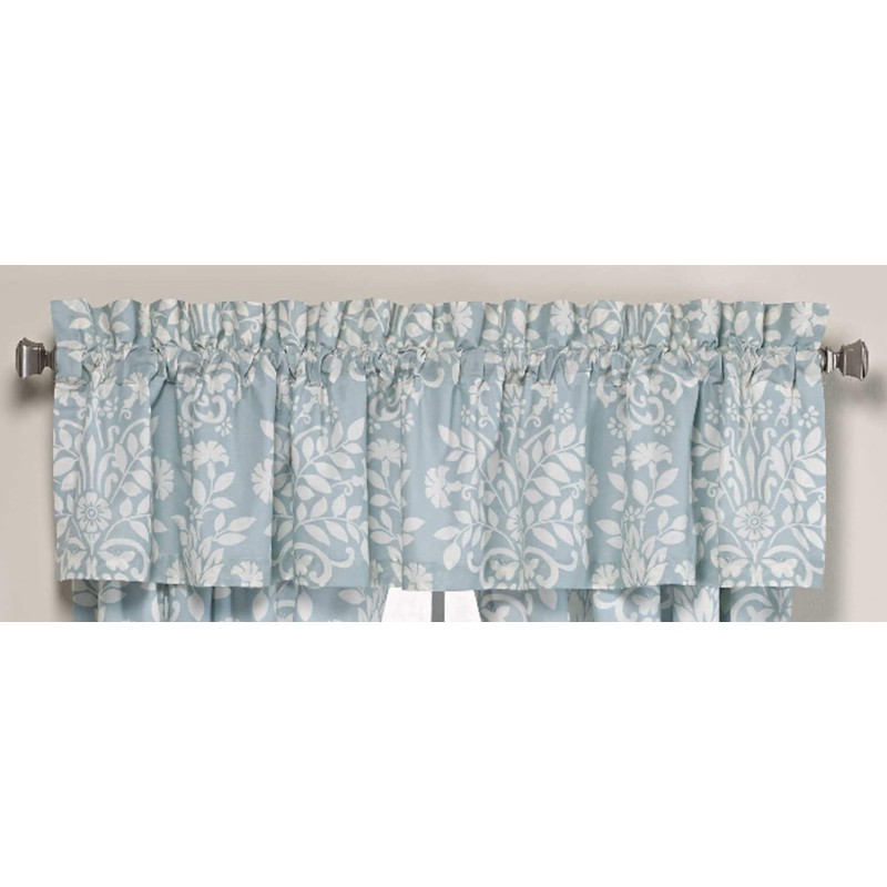 Laura Ashley Rowland Azul Juego de edredón, Azul, Cenefa, 1