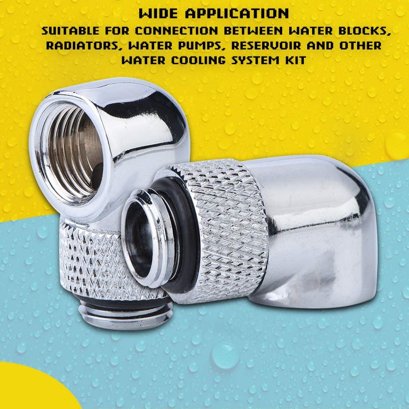 90 DegreeElbow Connector for PC Water Cooling with G1/4 Thread