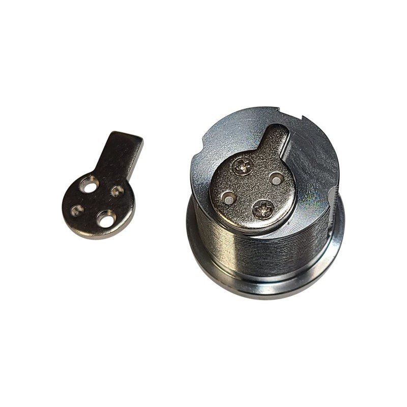 RiKey Security - Solid Brass Mortise Cylinder 1-1/8" High Security