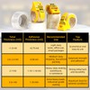 TROOZY Clear Packing Tape Refills for Heavy Duty Packing Shipping,