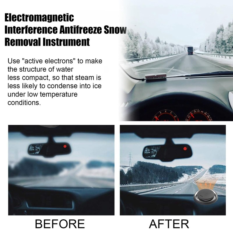 Electromagnetic Car Deicer,Electromagnetic Antifreeze Snow Removal Deicer,Electromagnetic Interference Antifreeze Snow